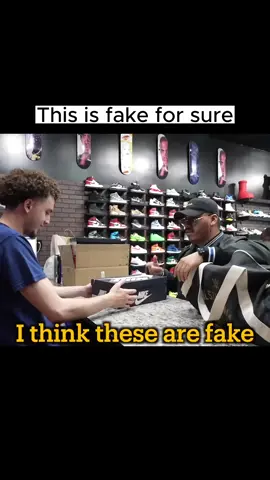 This is fake for sure  #foryou  #sneakers  #sneakerheads  #trending  #ramitheicon  #viralvideo  #yeezy  #jordan  #nike  #fypシ゚viral