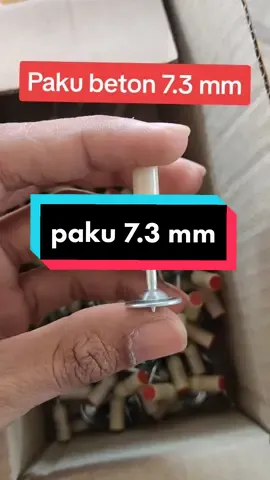 Paku ramset / stampset 7.3 mm untuk paku ke beton / tembok #paku #pakubeton #stampset #ramset #stampsett500 #pakubetonotomatis #agustus #merdeka #fyp #fypシ゚viral #fyppppppppppppppppppppppp 
