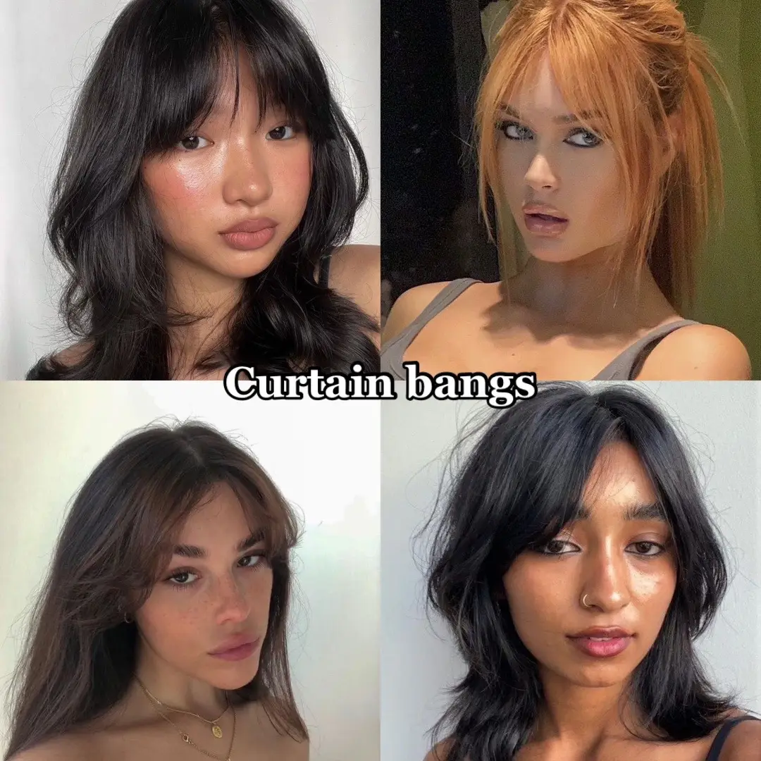 #fyp #bangs #typesofbangs #bangshair #prettybangs #foryoupage #fypage #fy #foryou