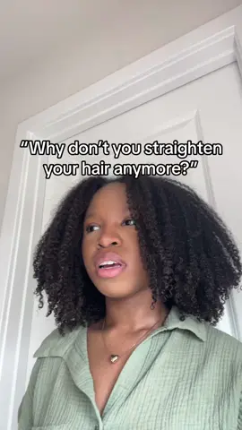I like all of you :) i dont miss getting my hair fried tho 🙂 #naturalhair #straighthair #heatdamage 