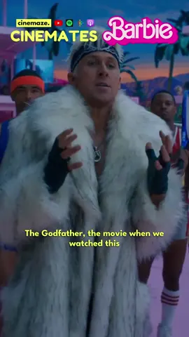 Barbie gave Mike a rude awakening about mainsplaining movies 😬  #BarbieMovie #mansplaining #thegodfather #filmrecommendation #moviepod #fyp 