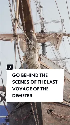 #TheLastVoyageOfTheDemeter cast and crew, including star #LiamCunningham and director André Øvredal, take us behind the scenes of the #Dracula movie in this new clip.