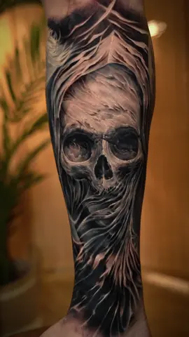 Tiny cover up with this freehanded skull #oracletattoo #bradleytattoo #sgfyp #tattoo #fyp #singapore #tattoosg #tattoos #tattoosingapore #art 