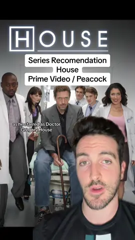House - The Sherlock Holmes of the medical world. This show was one of the flagships of Fox for many years, and is now available on prime video as well as peacock. It offers a huge variety of medical mysteries, to challenge both Doctor House, and the audience. #drama #seriestiktok #television #rewatch #rewatching #primevideo #peacock #foxtv #house #seriestowatch #tvseries #tvseriestowatch #binge #bingewatching #fyp #trending #viral #housemd #hughlaurie #drhouse 