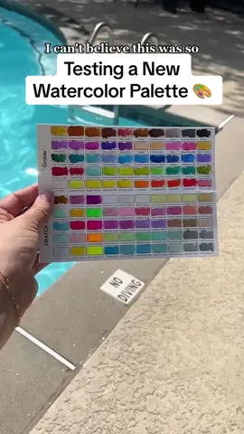 Guys, I really did not think this kit would be so good. I love it! I already have some turorials planned for it. 😉 #watercolortutorial #watercolorart #watercolorswatch #arttherapy  Testing products so you don’t have to Artists of tiktok  Painting inspiration