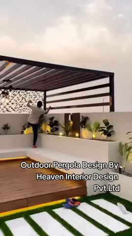Tarrace Outdoor Garden Design with Pergola Design if any requirement please let me know. Heaven Interior Design Pvt.ltd. contact No 9813848135 #outdoorgarden #pergoladesign #tarrace #outdoorpergola #designdecor #heaveninspiredinteriordesign #pleasesupportme🙏🙏 #goviraltiktok♥️ #heaveninspiredinteriordesign #kathmandunepal #lalitpur #pokhara_muser #interiordecor #heaveninspiredinteriordesign #pleasesupportme🙏🙏 #heaveninspiredinteriordesign #