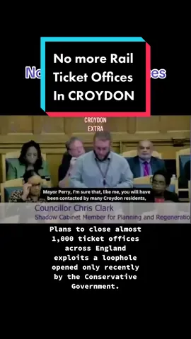 What are you thoughts on this issue that will effect #Croydon residents? I feel that we need at one in every station but #eastcroydonstation should remain with the 4 that we currently have. #westCroydon #croydontiktok #cronx #CroydonExtra #croydonlondon #southlondon #croydoncouncil #croydontown #conservative #tfl 