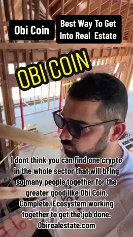 #fyp #crypto #cryptocurrency #realestate #construction #obicoin 