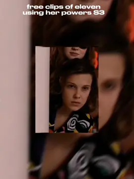 she's got the power #strangerthings #miillie #strangerthings #eleven #elevenhopper 