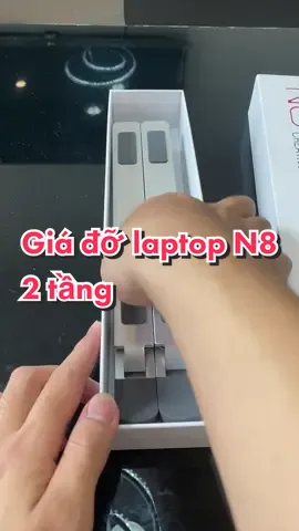 Giá đỡ laptop N8 2 tầng, công dụng của nó rất là okee #giadolaptop #22etm #tanthichpha 