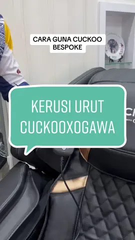 #massagechaircuckoo #heavenlymassagechair #luxurymassageexperience #PamperYourself #cuckooxogawa #MassageTherapyAtHome #stressreliefmassage #farahcuckoo #belicuckoomenangkondo 