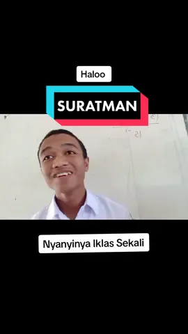 Nyanyi nya Anak ini Iklas Banget, Nitip Pesan untuk kita Semua,  #suratman #anaklucu #cahsekolah #viral #tiktok #pandanganmanusia #nyanyi 