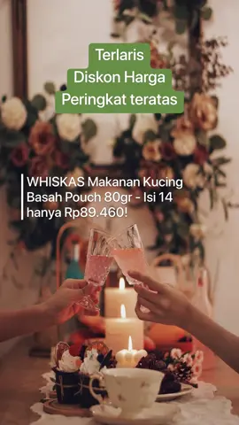 Whiskas makan kucing basah terbaik 👍#kucing #makankucing 