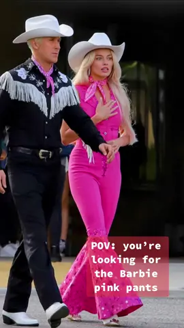 Barbie vibes💓🤩 #BarbieMovie #barbiethemovie #ken #whatwasimadefor #barbiepants #barbiepink #pinkoutfit #pinkpants #margotrobbie 