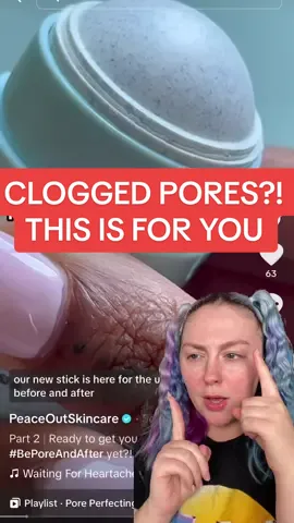✨Pore Stick for Blackheads + Clogged Pores?! 👀✨ #BePoreandAfter @PeaceOutSkincare @sephora  If you are someone who experiences Clogged Pores and Blackheads like me, this product could be your new favorite!  The Peace Out Pore Perfecting Stick gives a more matte, smooth, and blackhead-free base! All skin-types friendly but I have a feeling my Oily Skin besties will loveee this!  #skinprep #pores #blackheads #PorePerfectingStick #PeaceOutPores #oilyskin #matteskin #skinpreparation #texturedskin #simpleskincare #skintips #cloggedpores #SkinTikTok #peaceoutpartner 