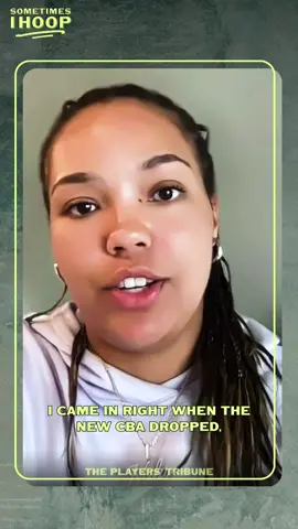 Napheesa Collier talks about the skill in the WNBA and the differences seen playing under the latest CBA on #SometimesIHoop. Presented State Farm. #napheesacollier #haleyjones #WNBA #minnesotalynx #basketball #cba #womeninsports 