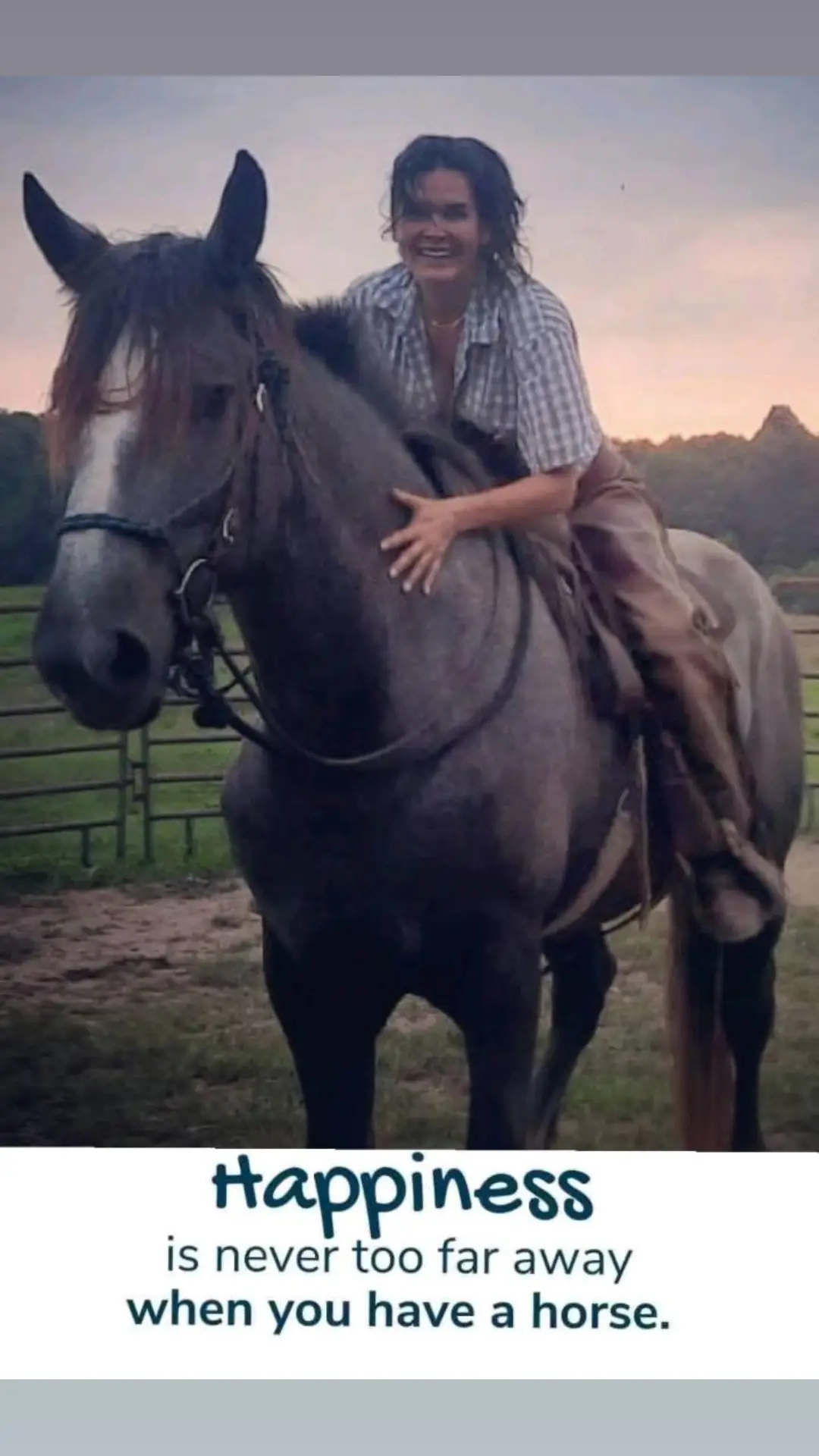 #angieharmon #horse #happyness 