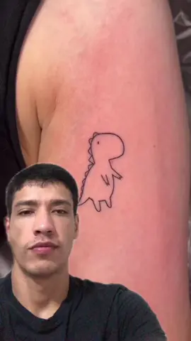 🦖 Dinosaur 🦖 #tattoo #tattooviral #tattooasmr #tattooideas 