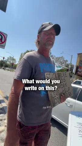 Decided to try something new! Let’s help Steve out! #kindness #homeless #fyp 