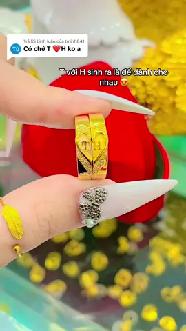 Trả lời @tminh841 Chúc 2 bạn trăm năm hạnh phúc nha ❤️ T ❤️ H đâu hết rồi ạ 😍#vàngbạctrangluân #vangtay10k #vàng #vangbac #xh #vàngtây10k #trangsucvangbac #trangsuconline #vàngbạc #vangbactrangluan #trangsứconline #vàng10k #xuhuong 