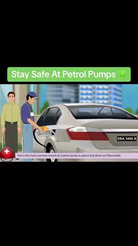 We frequent fuel filling stations often but don't stop to think about the potential hazards involved. Gasoline can be very dangerous if proper safety precautions are not in place. This module highlights the rules that should be followed by everyone to minimize the possibility of an accident. #safetyawareness⚠️ #safetogether #imhse #petrolpump 