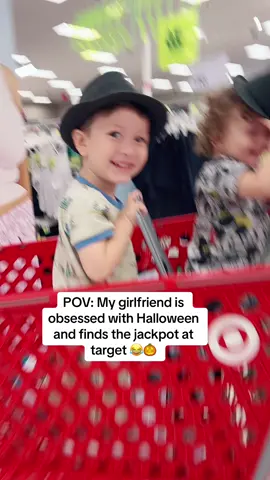 Who else is obsessed with Halloween? 🎃💜 #livenfamily #maryroseliven #liven #target #halloween #targetfinds 
