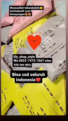 TerimAksih yang udah order🙏❤️#elyshopstyle 