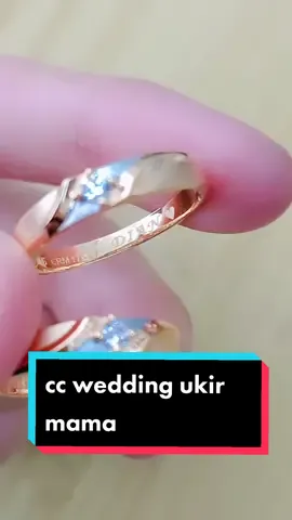 cincin wedding bisa grafir nama🥰