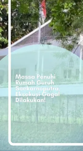 Rumah Guruh Soekarnoputra batal untuk dieksekusi hari ini. Padahal, juru sita dari Pengadilan Negeri Jakarta Selatan sudah tiba ke lokasi.Humas Pengadilan Negeri Jakarta Selatan memberikan keterangan, perihal alasan pihaknya batal melakukan eksekusi di rumah Guruh Soekarnoputra.#guruhsoekarnoputra#rumahguruhdisitapengadilan#susyangkawijaya#pnjaksel#mafiatanah#masalahrumahguruh#sekarindonesia