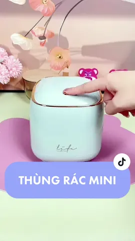 Hộp đựng rác mini để bàn kiểu dáng sang trọng  #dogiadung #xuhuong #giadungtienich #thungracmini #dodungtienich 