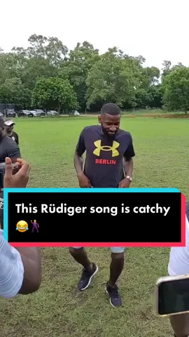 Antonio Rudiger’s got moves 😂🕺 (via shootingstarsfcgh/IG) #Rudiger #RealMadrid #Ftbl #Futbol 