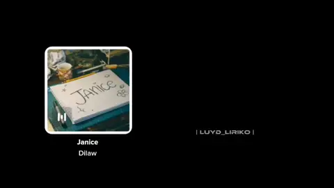 sampung minuto lang pala dapat, akala ko hanggang sa maubos ako. janice // dilaw #dilaw #janice #luydliriko #lyrics #songlyrics #fyp #foryou 