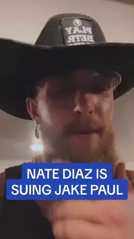 Nate Diaz is attempting to press legal charges against Jake Paul and his team. #fyp #jakepaul #natediaz #boxing #mma #pressconference #legal 