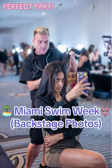 💕 Hairstyling SAVED MY LIFE. And as I come up on 6 years sober on August 18th, all I can think of is how grateful I am to have the life I have. I defintiely work my ass off but sometimes you cant help but feel lucky. #miamiswimweek #soberlife #sobertok #fashionshows #runwaymodels check out a video I made in Miami with my bestie Dani!!!!!! 👉 @Jeremy the Fun Hairstylist 