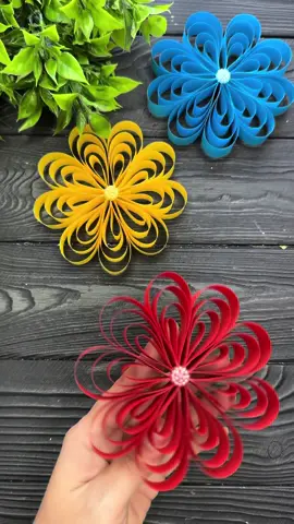 EASY Paper Craft DIY Wall handing Craft Ideas Home decor #tutorial #craft #paper #foryou 
