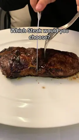 TikTok which steak would you choose? #foodtiktok #food #fyp #foryourpage #Foodie 
