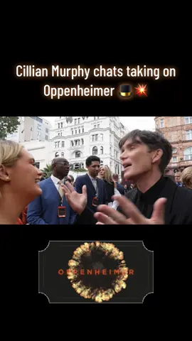 Give this man all the awards 🏆😮‍💨 Not just for his outstanding performance in @Oppenheimer but also for enduring my terrible patter during this chat 🤭 Could’ve talked to Cillian all day about this role, but thankfully for him he didn’t have to put up with my ramblings for too long 😅 he genuinely blew me away in this (no pun intended) 💥 Have you seen him in Oppenheimer yet 🎟️? #oppenheimer #oppenheimermovie #cillianmurphy #cillianmurphyedit #cillianmurphyinterview #cillianmurphyoppenheimer #cillianmurphysupremacy #cillianmurphytiktok #cillianmurphyfans #cillianmurphymovie #oppenheimerpremiere #redcarpet #host #celebrityinterviewer #tvpresenter