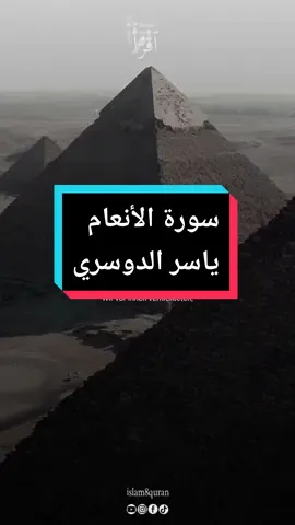 سورة الأنعام بصوت القارئ ياسر الدوسري #islam8qurann #kuran #quran_alkarim 