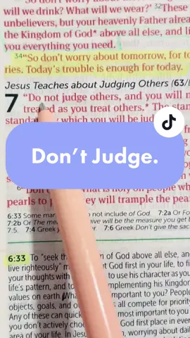 What God says about judging. Don’t judge.  #biblestudy #biblereadingwithjoyce 