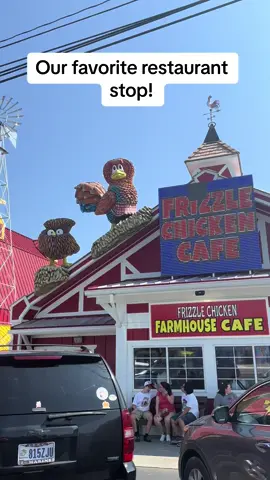 We loved Frizzle Chicken! #pigeonforge #gatlinburg #gatlinburgtennessee #smokeymountains #funresturants #kidrestaurant #pancakes #chicken #singingchickens 
