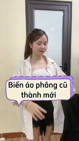 Series biến áo phông cũ thành áo mới #trahanh #thoitrang #thoitrangnu #reviewthoitrang #outfit #custom #outfitideas #outfits #style 