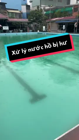 Xử lý nước hồ bị hư #LearnOnTikTok  #swimwithhung  #fypシ  #xulynuoc 