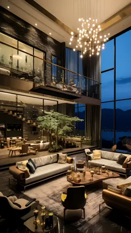 Thiết kế thông tầng với chiếc view triệu đô… #xuhuongtiktok #thietkenhadep #trumnoithat #thietkenoithat #noithatdep #phongkhachhiendai #binhyen 