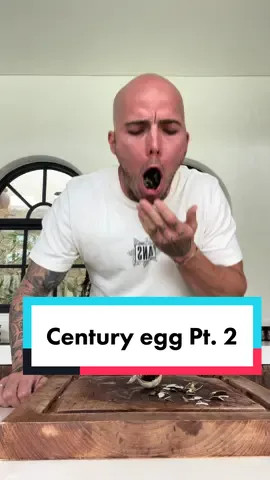 Replying to @Jackito  Well that went….well🫠 #centuryegg #foodchallenge #eatingchallenge #eatingshow #asmr #FoodTok #funny #funnyreaction #foodreview #fyp #foryou #viralvideos #trending #centuryeggchallenge 
