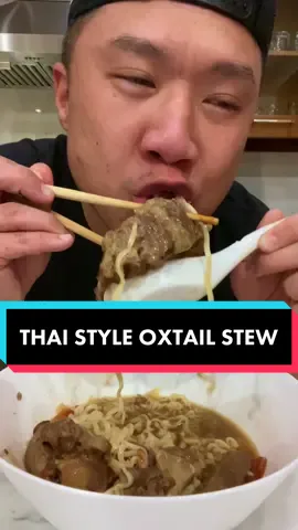 Super bomb! #oxtailstew #thaifood #food #ramen 
