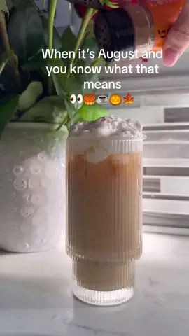 Are you team summer 👙or fall 🍂? I’m team summer for sure but is fun all the pumpkin recipes. Save & share with your autumn 🍂 fans! #pumpkinlatte #pumkinspicelatte #pumpkinspiceeverything #helloaugust #pumpkinseason #spookyseason #pumpkinspicerecipe #pumpkinspicelatterecipe #coffeetiktok #icedcoffeerecipe #latterecipe #athomecoffee #amazonhome #aestheticcoffee 