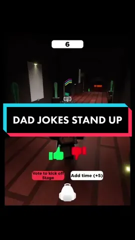 MY FIRST STAND UP SHOW! #roblox #comedian #standup #dadjokes #gaming 