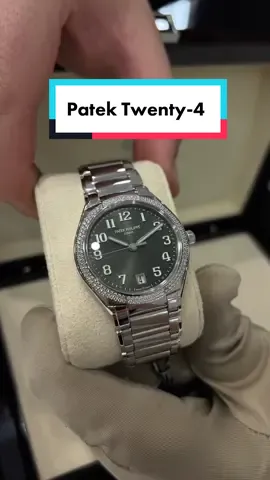 The beautiful #patekphilippe twenty-4 36mm #7300/1200A-011 (2022 B+P) - Available now #watchfinder #luxurywatches #patek 