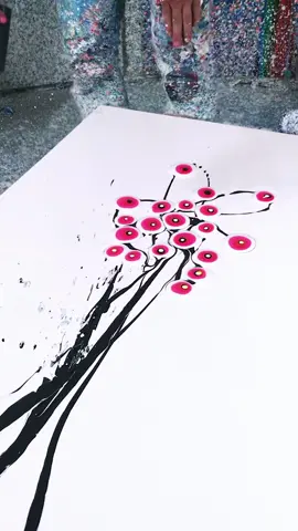 “S’épanouir”  🌹Flower Series  Dimensions: 36” x 24” Price: $5,500.00 CAD Signed and dated on back & comes with COA (certificate of authenticity)  Credits: • 🎨 acrylic paint:@triart.mfg  • 🎬 video editing: @axellowsky  • 📸 photography: CS • 🎶 music : ᗩρⒽ𝑒𝕏 𝕥ω𝕀𝓷 - 19 ssnb  . . #fakeart #flowers