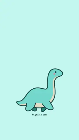 Where is he walking to?  inspired by @Ninosaurio_Grr  #dino #dinosaur #imonmyway #walking #hugadino #animation #cute #silly #illustration #design #funny #cartoon #comic #sendthis 